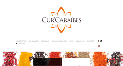 Desktop Screenshot of curcaraibes.com